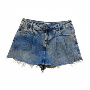 Denim Blue Women's Shorts/skirt